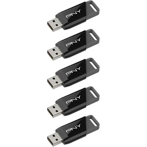 Attaché X USB 3.2 Gen1 Type A - 64Go (Pack de 5)
