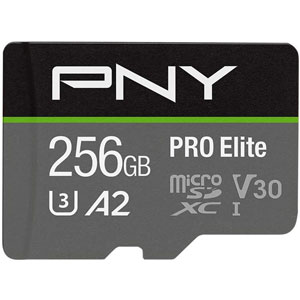 PRO Elite Class 10 U3 V30 microSDXC - 256Go