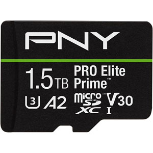 PRO Elite Prime CL10 U3 V30 A2 microSDCX - 1.5To