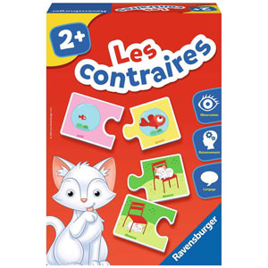 Les contraires - Puzzle enfant