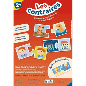 Les contraires - Puzzle enfant