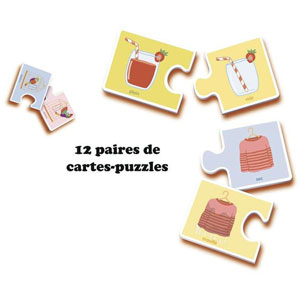 Les contraires - Puzzle enfant