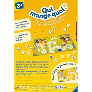 Qui mange quoi ? - Découverte des animaux