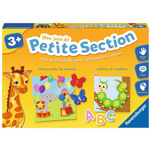 Mes jeux de petite section - Coffret 20 activités