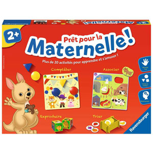 Prêt pour la maternelle ! Coffret 20 activités