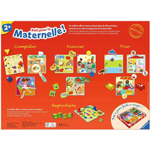 Prêt pour la maternelle ! Coffret 20 activités