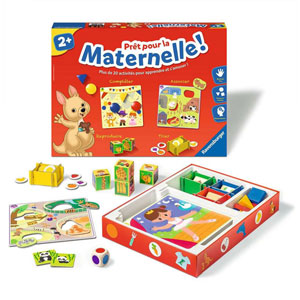 Prêt pour la maternelle ! Coffret 20 activités