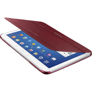 Book Cover Galaxy Tab 3 (10.1) Rouge