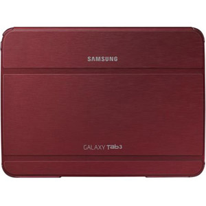 Book Cover Galaxy Tab 3 (10.1) Rouge