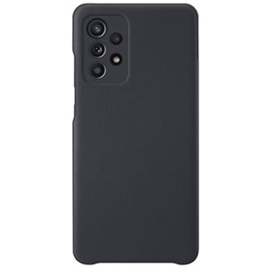 photo S View Wallet Cover pour Galaxy A52 - Noir