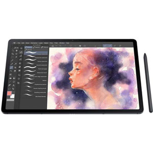 SAMSUNG Tablette tactile Tab S7 FE - 12.4 pouces - 128 Go - 5G - Noir pas  cher 