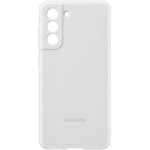 Silicone Cover pour Galaxy S21 FE 5G - Blanc