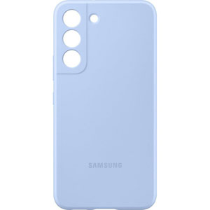 Silicone Cover pour Galaxy S22 - Bleu clair