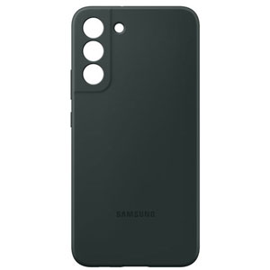 Silicone Cover pour Galaxy S22+ - Vert foncé