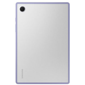 photo Clear Edge Cover pour Galaxy Tab A8 - Lavande