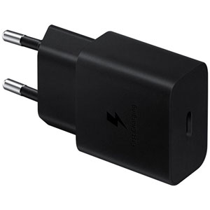 Chargeur Secteur 15W USB-C avec câble - Noir