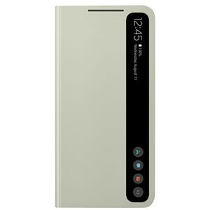 photo Smart Clear View Cover Galaxy S21Fe - Vert olive