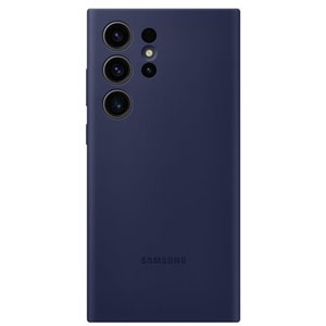 photo Coque en silicone Galaxy S23 Ultra - Bleu marine
