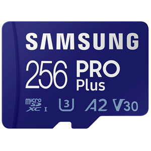 photo PRO Plus MicroSDCX - 256Go + lecteur microSD