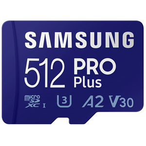 photo PRO Plus MicroSDCX - 512Go + lecteur microSD