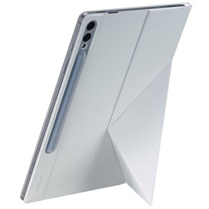 Book Cover Hybride Galaxy Tab S9+ - Blanc