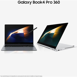 Galaxy Book4 Pro 360 - 16p / U5 / 16Go / 512Go