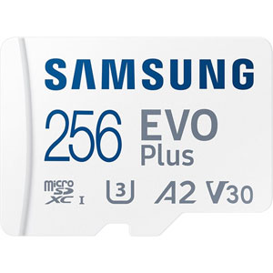 photo EVO Plus (2024) microSDXC UHS-I - 256Go + Adapt SD