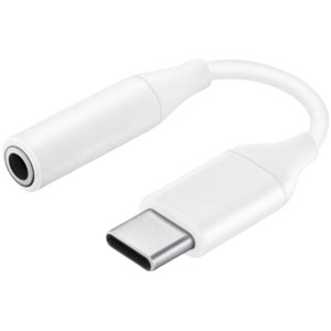 photo Adaptateur USB-C vers Jack SAMSUNG - Blanc