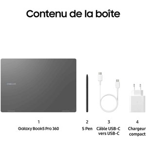 Galaxy Book5 Pro 360 16p - U7 / 16G / 512G / W11P