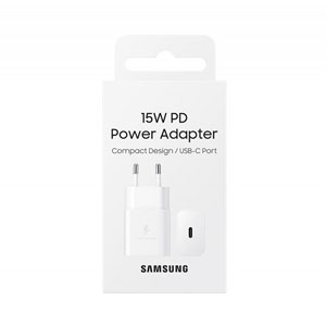 photo Samsung - 15W - USB type C -  BLANC