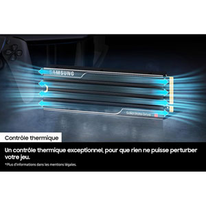 9100 PRO M.2 2280 PCIe 5.0 NVMe - 2To / HeatSink