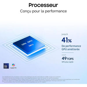 Galaxy Book6 Pro 14 - U7 / 32Go / 512Go / W11P