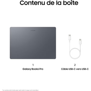 Galaxy Book6 Pro 16 - U5 / 16Go / 512Go / W11P