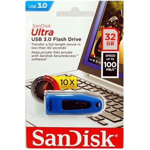 photo Ultra USB 3.0 - 32 Go/ Bleu