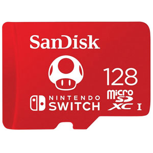 photo MicroSDXC UHS-I U3 - 128Go / Pour Nintendo Switch