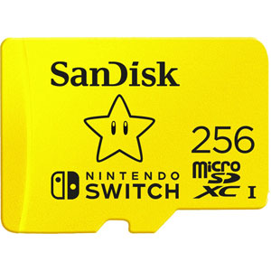 photo MicroSDXC UHS-I U3 - 256Go / Pour Nintendo Switch