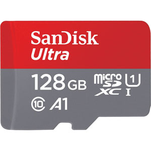 Ultra microSDXC UHS-I U1 - 128Go + Adapt. SD