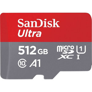 photo Ultra microSDXC UHS-I U1 - 512Go + Adapt. SD