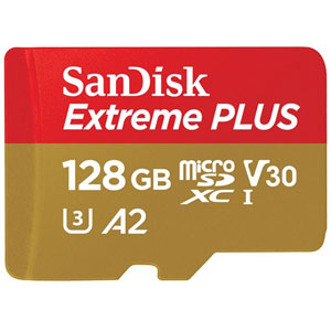 photo Extreme PLUS microSDXC UHS-I - 128Go + Adapt SD