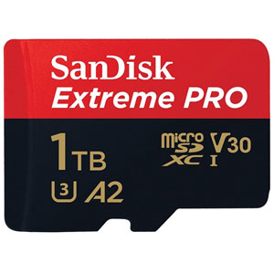 photo Extreme PRO microSDXC UHS-I - 1To + Adapt SD
