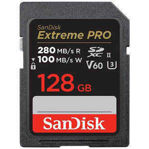 photo Extreme Pro SDXC UHS-II - 128Go