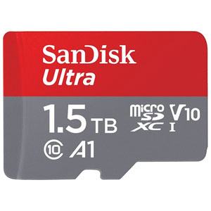 photo Ultra microSDXC UHS-I - 1.5To + Adaptateur SD