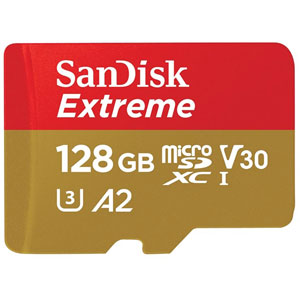 photo Extreme microSDXC UHS-I - 128Go + Adaptateur SD