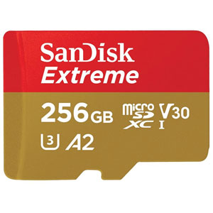 photo Extreme microSDXC UHS-I - 256Go