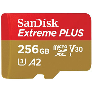 photo Extreme PLUS microSDXC UHS-I - 256Go + Adapt SD