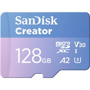 photo Creator microSDXC UHS-I - 128Go + Adaptateur SD
