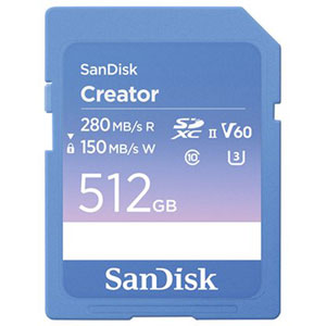 photo Creator SDXC UHS-II - 512Go