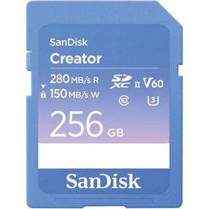 photo Creator SDXC UHS-II - 256Go