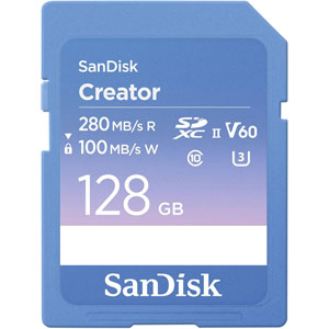 photo Creator SDXC UHS-II - 128Go
