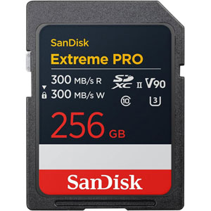 photo Extreme PRO V90 SDXC UHS-II - 256Go